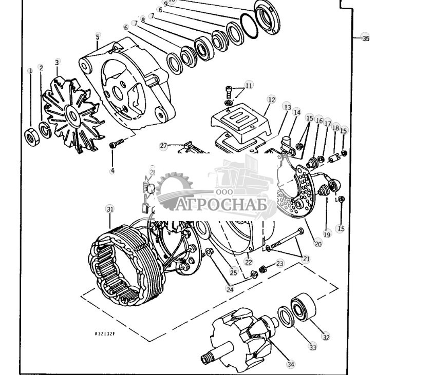 Генератор переменного тока 